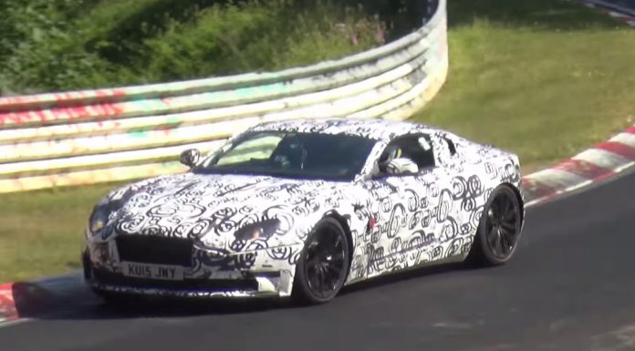 Aston Martin DB11 tests at the Nurburgring