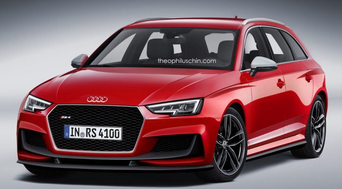 Next-gen Audi RS4 render