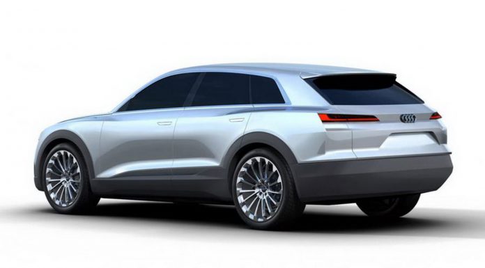 Audi C-BEV Concept Leaked Before Frankfurt 2015 rear