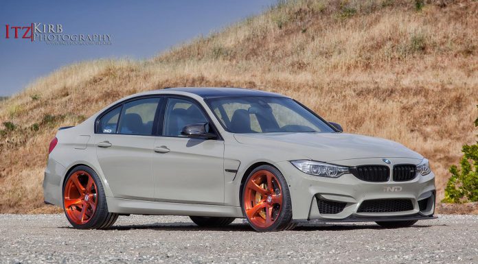 Grey BMW F80 M3 Stuns on Bronze HRE Wheels 