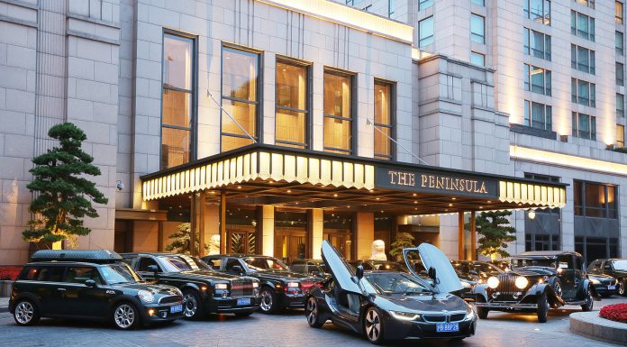 Peninsula Shanghai adds a BMW i8 to its fleet