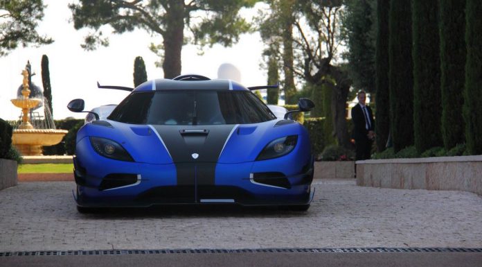 Blue Koenigsegg one (5)