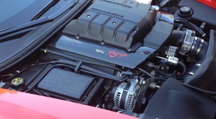 Callaway Corvette Z06 engine