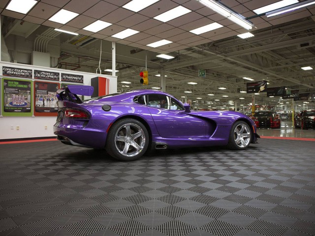 Purple Dodge Viper