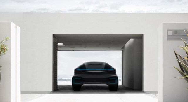 Electric automaker Faraday Future teases first model