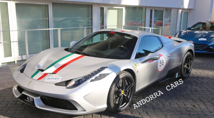 Uniquely Spec'd Ferrari 458 Speciale A Snapped in Andorra 