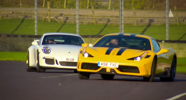 Ferrari 458 Speciale vs Porsche 911 GT3