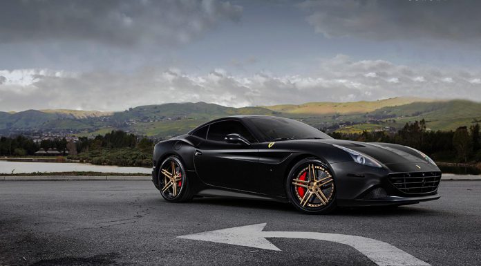 Black Ferrari California T