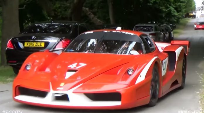 Ferrari FXX, FXXK and 599XX at Goodwood