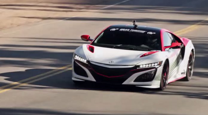 Honda NSX Pikes Peak pace car