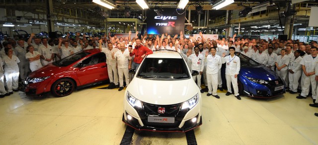 Honda Civic Type R production begins