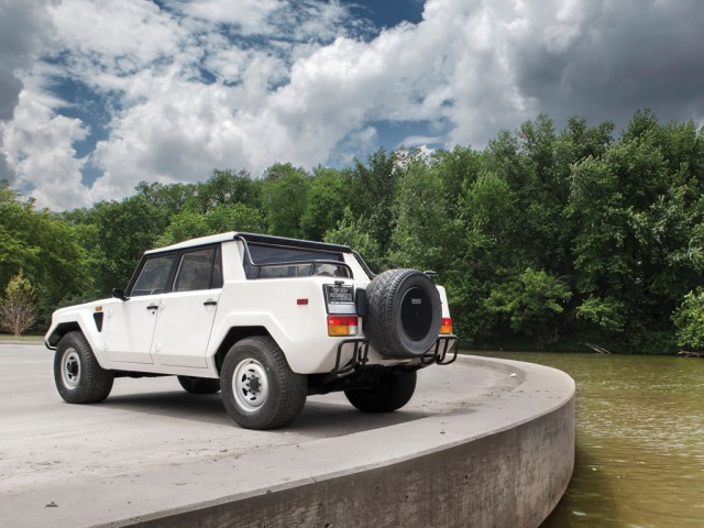 Lamborghini LM002 auction back