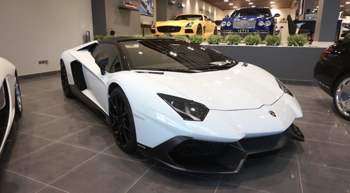 Lamborghini Aventador LP720-4 50th Anniversario Roadster for sale front