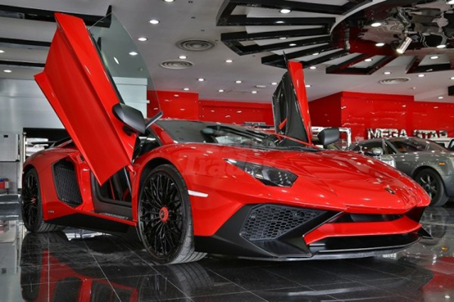 Lamborghini Aventador SV For Sale in Dubai front