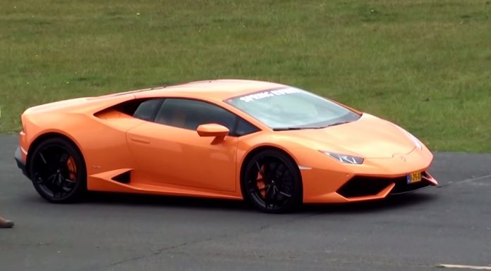 Intoxicating Lamborghini Huracan Drag Racing Action!