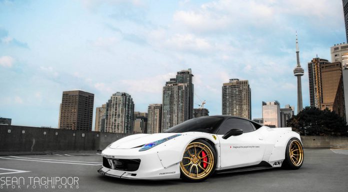 Toronto's First Liberty Walk Ferrari 458 Italia 