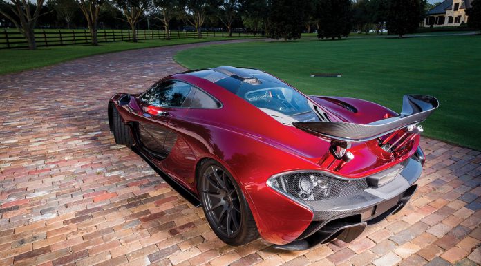 McLaren P1 RM Sotheby's rear