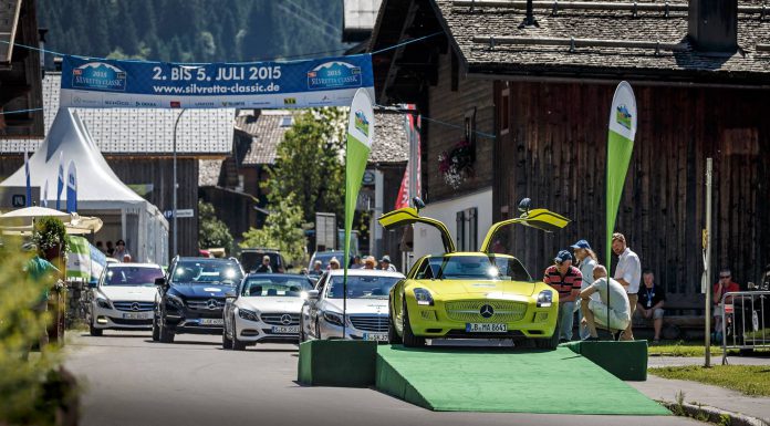 Mercedes-Benz at the Silvretta Classic Rallye 2015