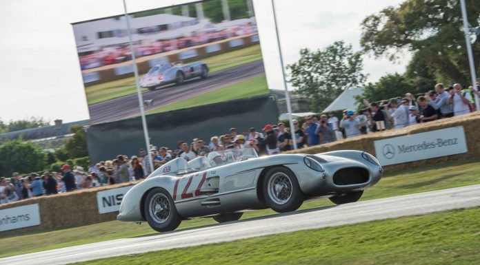 Mercedes-Benz 300 SLR Impressions at Goodwood 2015