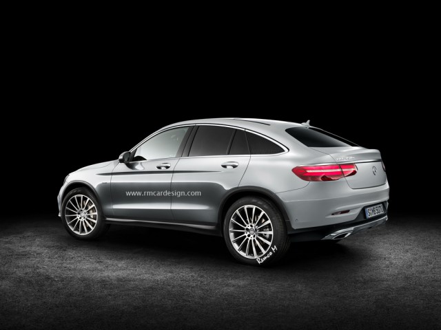 Mercedes-Benz GLC Coupe rear