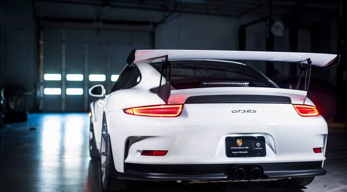 Porsche 911 GT3 RS rear wing 