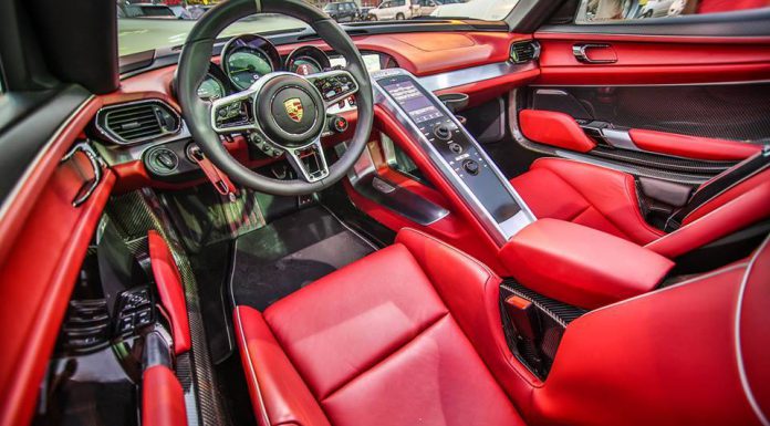 Porsche 918 Spyder for sale in Dubai interior