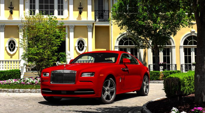 Red Rolls-Royce Wraith St. James Edition 