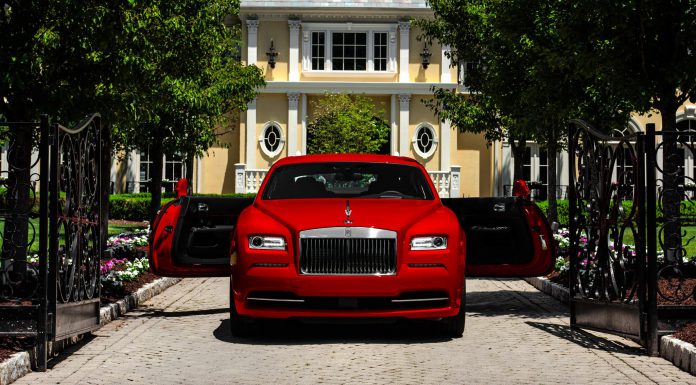 Red Rolls-Royce Wraith