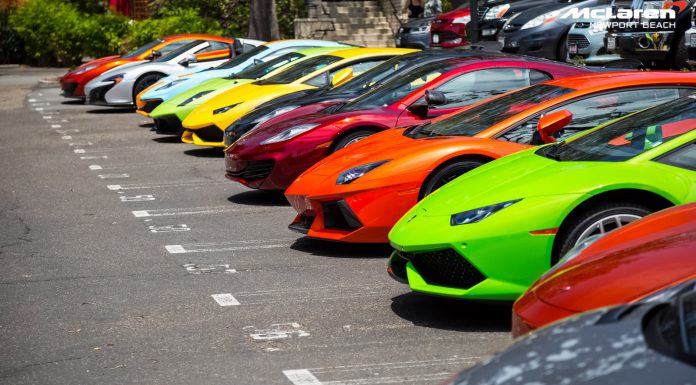 Lamborghini and McLaren 