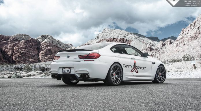 BMW M6 with Carbon Graphite Vorsteiner Wheels