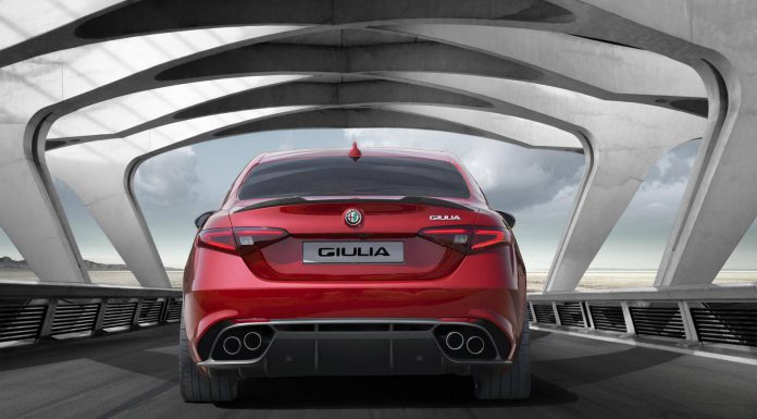 Alfa Romeo Giulia clip reveals new logo