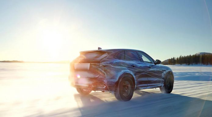 Jaguar F-Pace testing rear