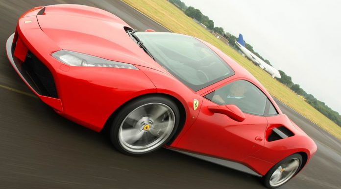 Jeremy Clarkson Completes Final Top Gear Track Lap in Ferrari 488 GTB