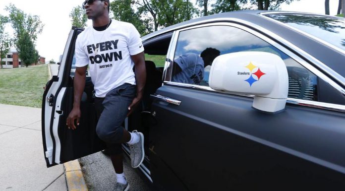 Antonio Brown Reveals His Steeler's Themed Rolls-Royce Phantom