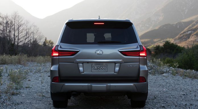 2016 Lexus LX 570 rear