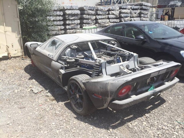 Abandoned Ford GT Confiscated in Israel 