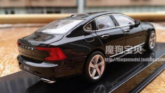 Volvo S90 leaked model rear