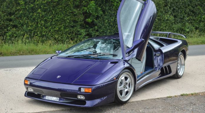 Blue Scuro Lamborghini Diablo SV Headed to Salon Prive Auction