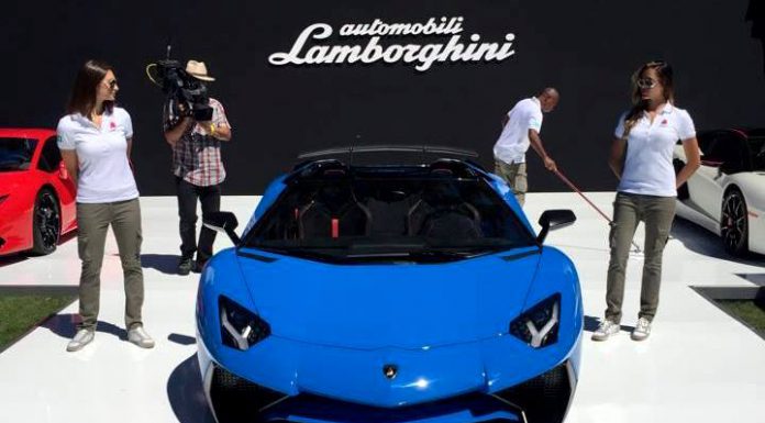 Lamborghini Aventador SV Roadster Pebble Beach 2015