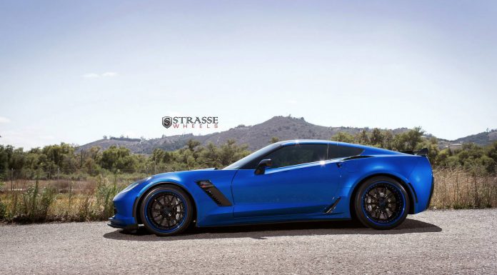 Blue Corvette Z06