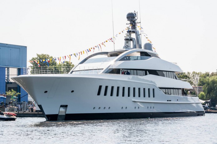 Feadship Halo Launch