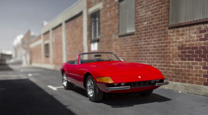 Ferrari 365 GTB4 Daytona Spider auction front