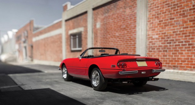 Ferrari 365 GTB4 Daytona Spider auction rear