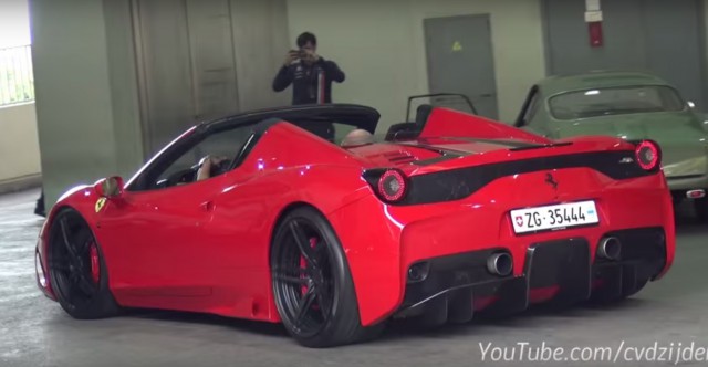 Ferrari 458 Speciale A in Monaco