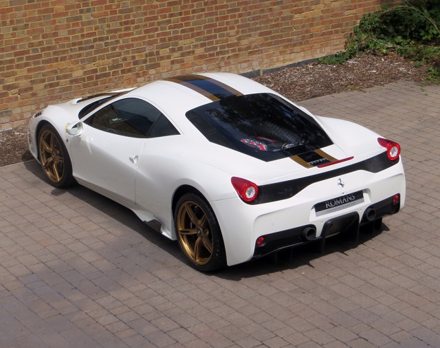 Ferrari 458 Speciale for sale rear