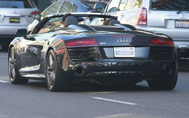 Kendall Jenner Audi R8 rear
