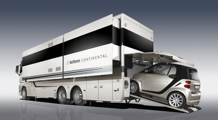 Ketterer Continental Motorhome Has Room For Your Smart Car!