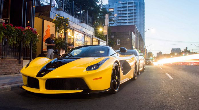 Unique 'Black n Yellow' LaFerrari from Toronto