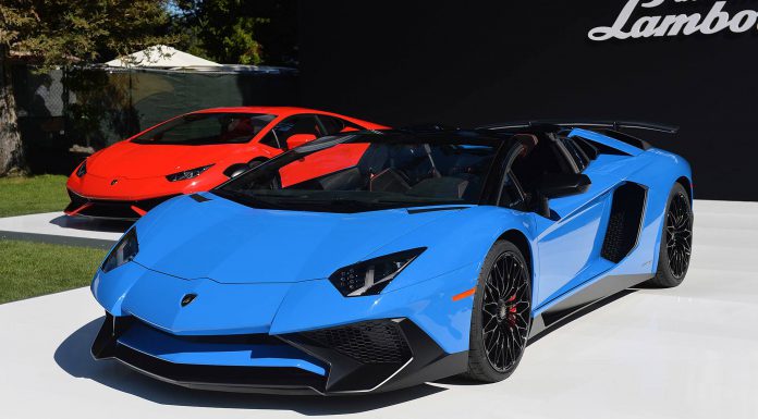 Monterey 2015: Lamborghini Aventador SV Roadster 