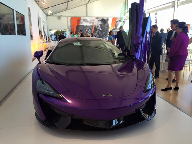Purple McLaren 570S by MSO